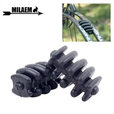 2pcs Bow Limbs Compound Stabilizer Archery Vibration Damper Silencer Shock Shoot
