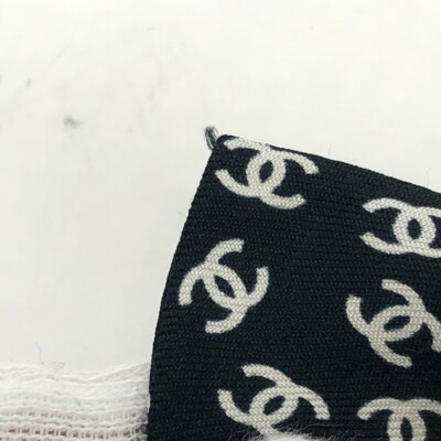 makae シャネルリボン CHANEL Ribbon CC Mark hair accessory