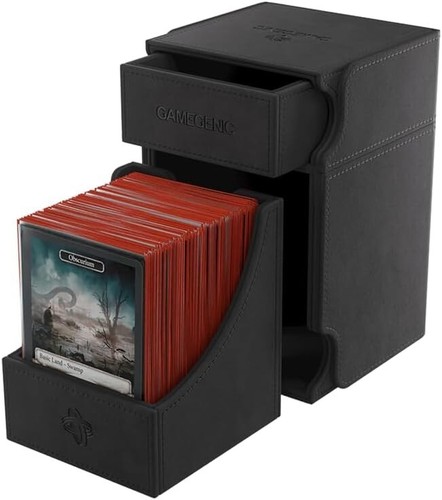 Convertible XL Deck Box with Magnetic Closure - Up to 100 Double-Sleeved Cards - Picture 5 of 8