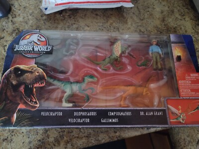 Fallen Kingdom Legacy Collection Dr. Alan Grant &amp; Dinosaurs 