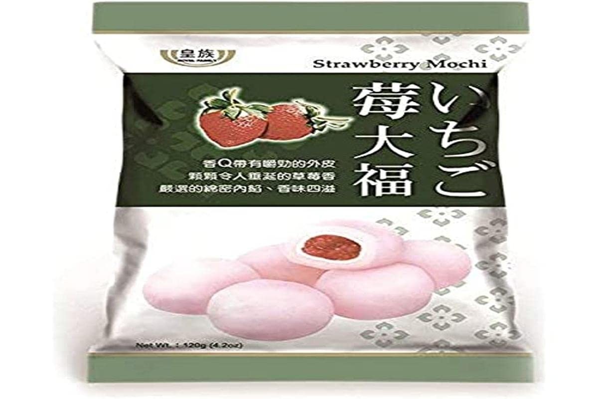 Royal Family Big Mochi, japanese mochi candy dessert rice 120 g (Pack of 1)