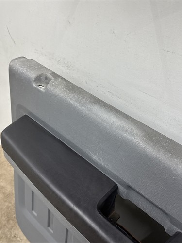 08-15 Ford F-250 F-350 Super Duty Set Of Interior Manual Door Panels OEM Gray - Picture 7 of 16