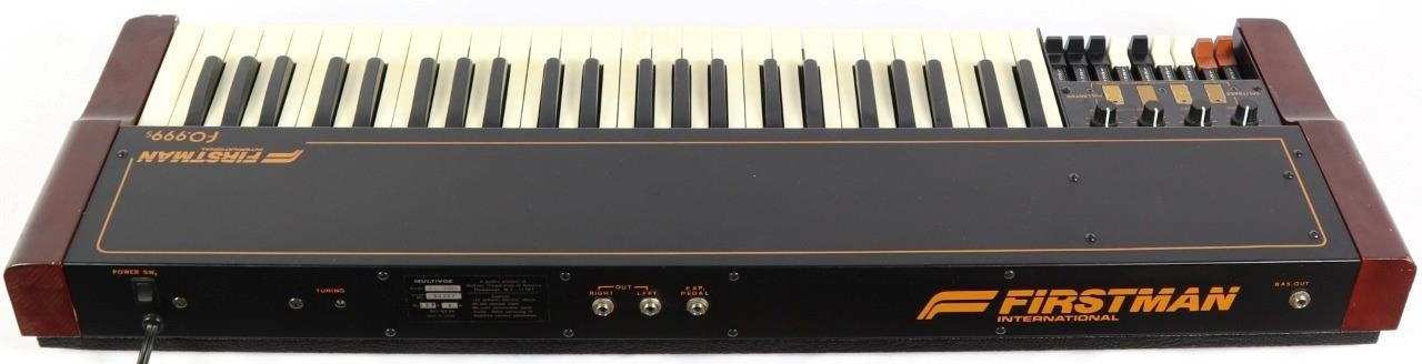 Multivox Firstman FO-999 Drawbar Organ Keyboard w/ Original Box