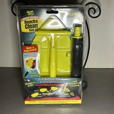 Window and Windshield Wand Glass Cleaning Tool 2 Piece Quick Change Reach