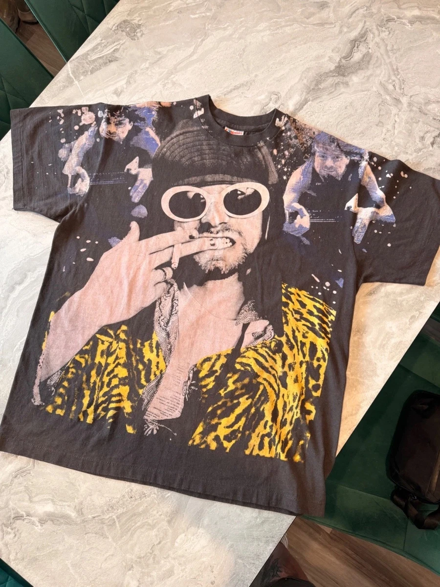 Kurt Cobain T Shirt Vintage In Men's T-Shirts for sale - eBay