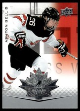 2021-22 Upper Deck Team Canada Juniors Ashton Bell #65