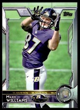 2015 Topps Maxx Williams Rookie Baltimore Ravens #402
