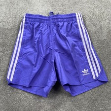 Adidas Originals Mens Sprinter Shorts Semi Cobalt Blue Purple KA5062 Size S NEW