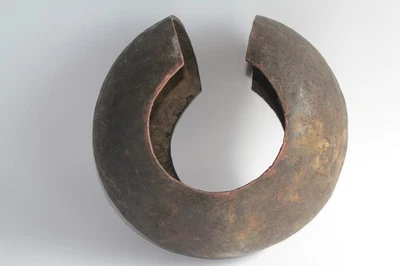 Bracelet Monnaie Mbole cuivre Congo Afrique Currency Anklet (59751) - Photo 1/4