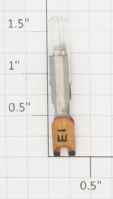 GE E1 6V Miniature Slide Base Telephone Light Bulb Lamp
