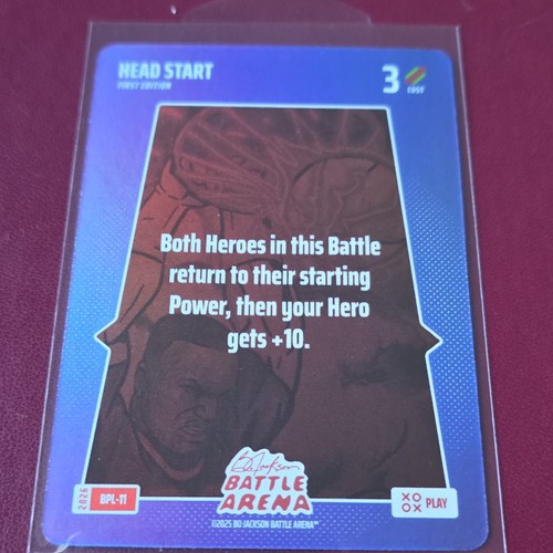 2026 Bo Jackson Battle Arena Bonus Play BPL-11 play card