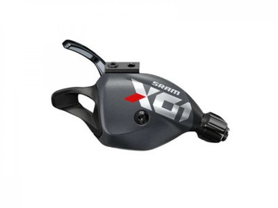 SRAM Trigger X01 Eagle schwarz-rot - Präziser 12-fach Schalthebel für maximal...