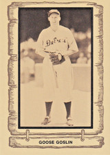 1983 Cramer Baseball Legends Series 4 - Goose Goslin #104