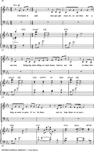 Wicked - (Medley coral) - Imagen 4 de 6