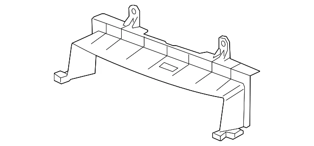 Genuine GM Upper Radiator Air Baffle 95961448 - Imagem 2 de 3