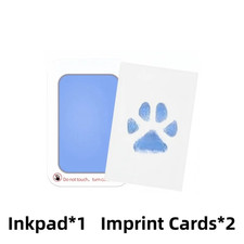 Baby Handprint and Footprint Kit Safe Non-Toxic Ink Pads Clean Inkless Touch Pet