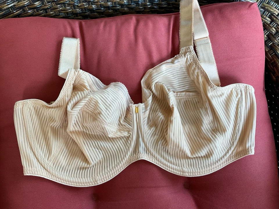 FANTASIE FL3091 RIBBED LACE 34D UW SIDE SUPPORT BRA PALE BLUSH - Image 2 of 4