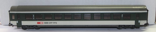 Märklin H0 de 29859 cuatro ejes. Vagón de tren rápido SBB 2. Clase en caja de vagones | Zustand: Gebraucht