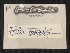 2005 Topps Gallery Cut Signature FRIZ FRELENG AUTO 1/1 Looney Tunes Autograph SP