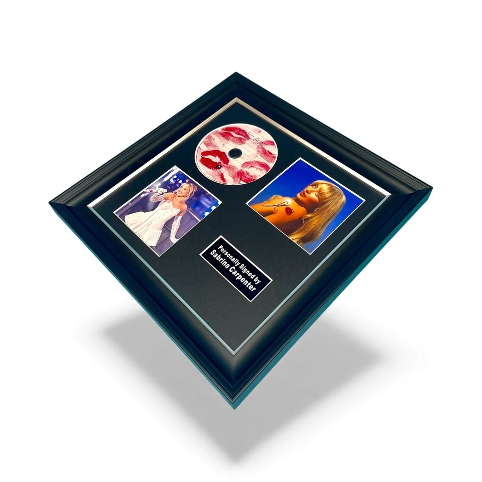 Sabrina Carpenter  SIGNED Short N' Sweet Artwork Display & COA Autographed Music - Image 3 of 4