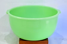 Vintage Sunbeam Jadeite Mixmaster Bowl - Glows in Black Light - with Handles