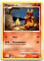 Magmar 54/123 Mysterious Treasures Uncommon