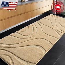 Bathroom Rugs Runner 24 x 72 Inch, Extra Long Bathroom Rug Non-Slip Machine