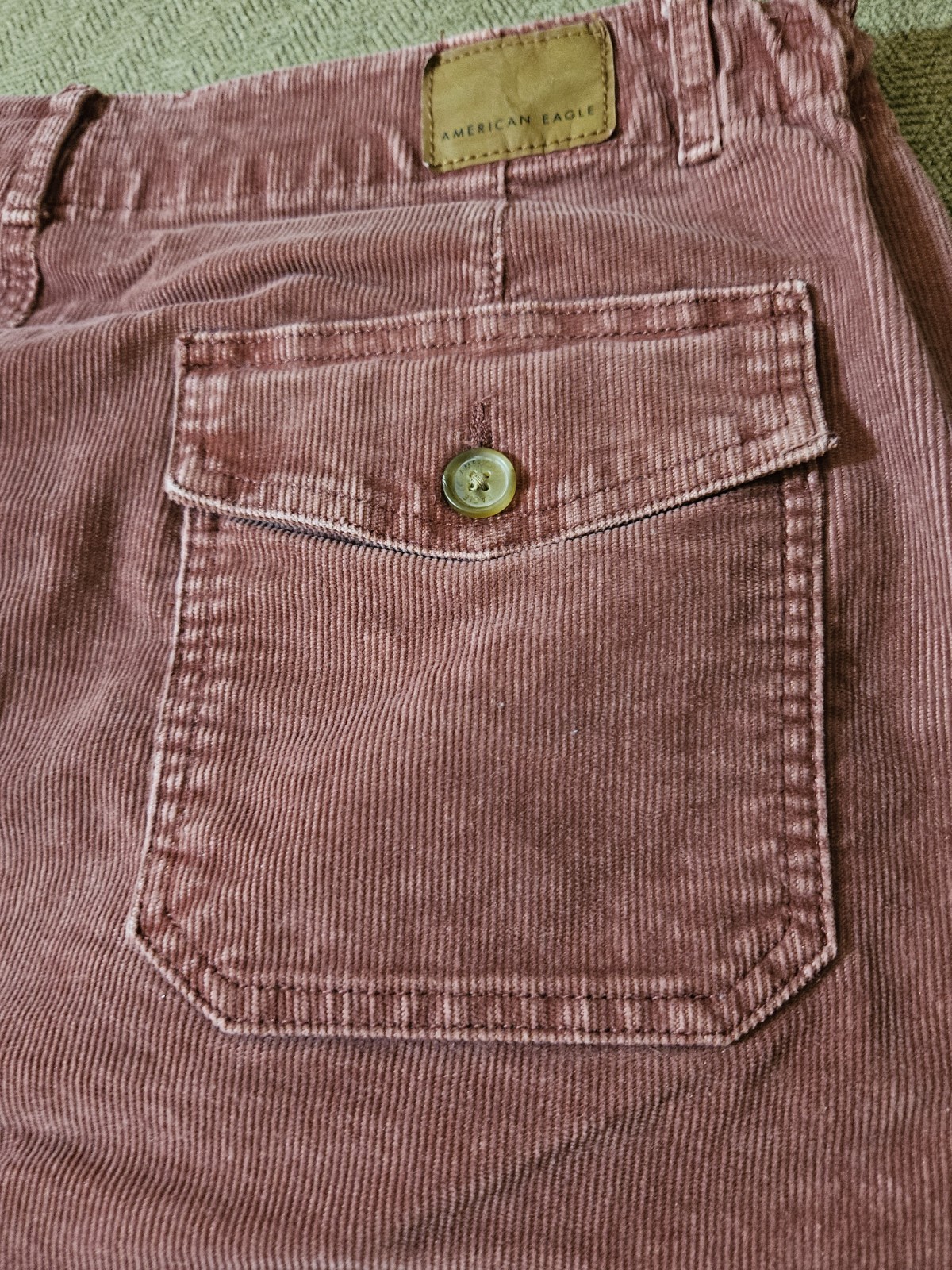American Eagle Outfitters Raspberry Corduroy Mini… - image 6