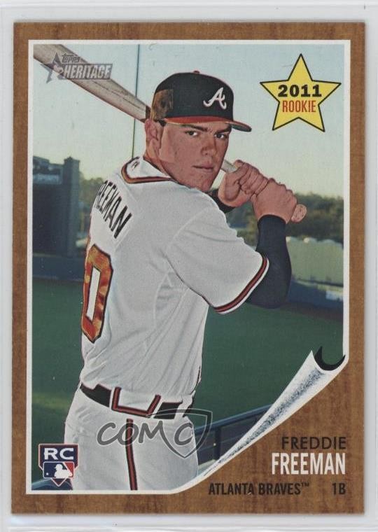 2011 Topps Heritage Freddie Freeman #76