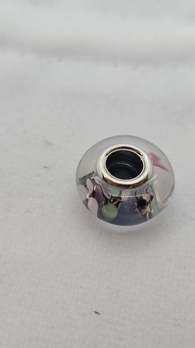PANDORA ENCHANTED GARDEN MURANO ART GLASS CHARM. S925ale - Picture 5 of 5
