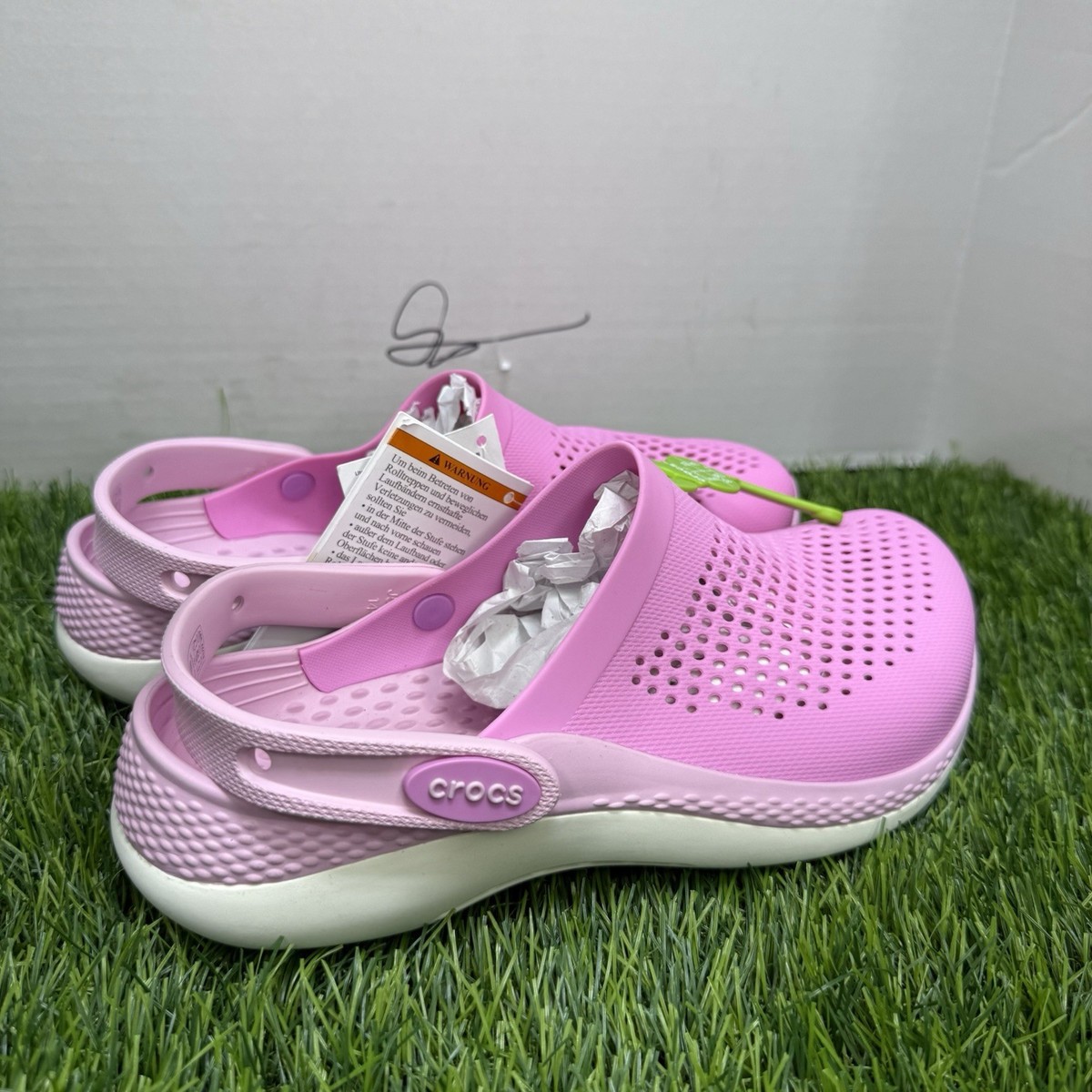 Crocs LiteRide 360 Clogs Taffy Pink Size 12 206708-6SW for sale