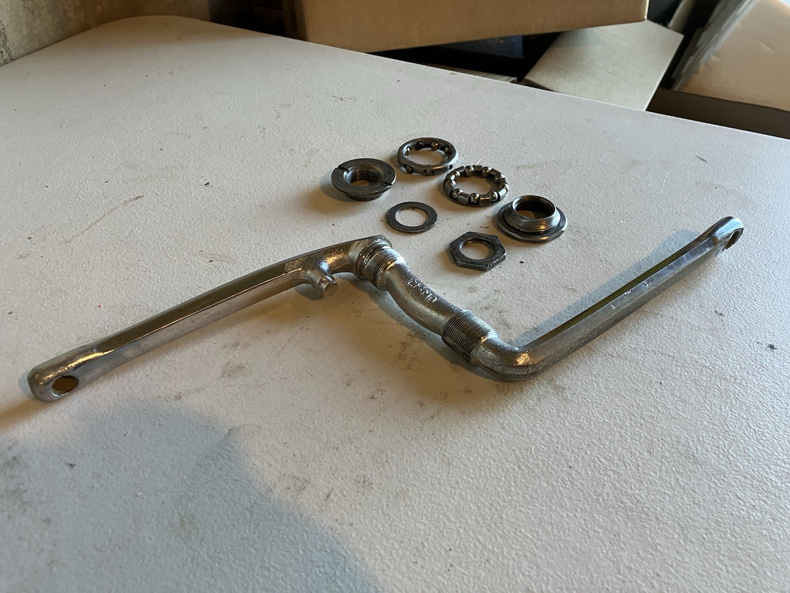 Vintage Old School JM Cr-Mo BMX Cranks W-BB - 175mm Chromoly GT Dyno VFR