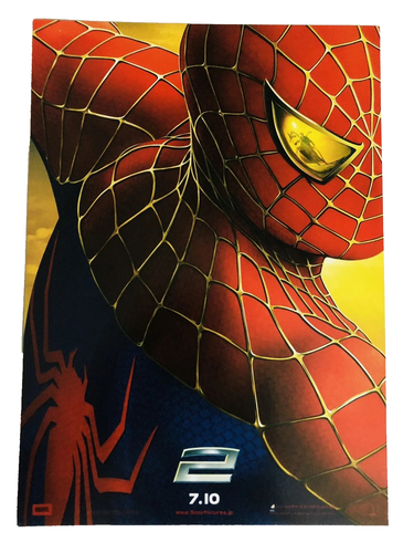 Original Spider-Man 2 2004 Sam Raimi Tobey Maguire Japanese Movie Flyer Chirashi - 第 1/2 張圖片