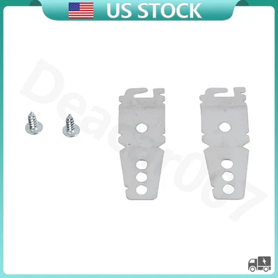 DEACAR007 2Pcs Dishwasher Mounting Bracket For Whirlpool Kenmore KitchenAid 8269145