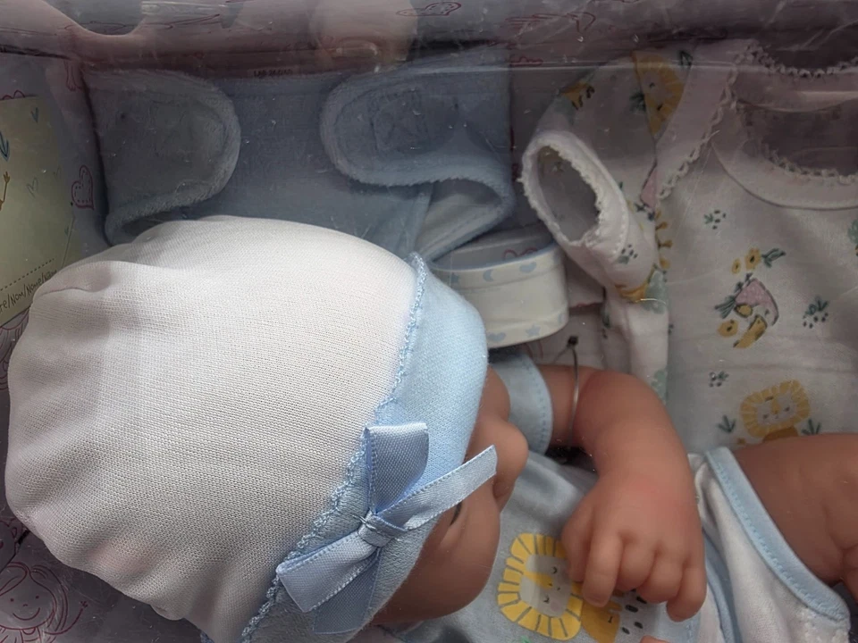 Juego Muñeca Bebé Recién Nacido Con Accesorios La Foto 4 de 4