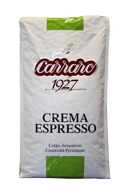 Carraro 1927 Crema Espresso Kaffeebohnen 1kg