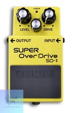 Boss SD-1 Super Overdrive Effektpedal für Gitarre