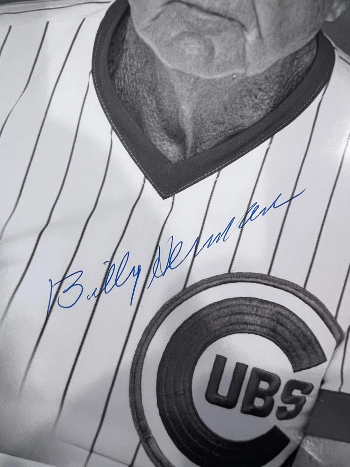 Billy Williams HOF Chicago Cubs Signed Autographed 8x10 Photo PSA COA - Image 4 of 4
