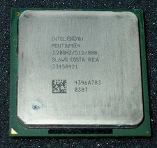 INTEL PENTIUM 4  3.2 GHz PROCESSOR, 800 MHz BUS, SL6WG, SOCKET 478, US SELLER