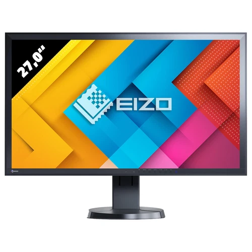 Eizo FlexScan EV2736W-BK 27 Zoll Monitor 2560x1440 WQHD IPS 6ms Grau Bildschirm