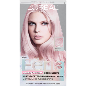 loreal feria pastel pink