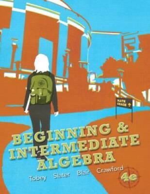 Beginning  Intermediate Algebra (4th Edition) - Paperback - VERY GOOD