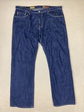 AG Adriano Goldschmied The Hero Mens 38x32 Blue Jeans Mid Rise Made in USA
