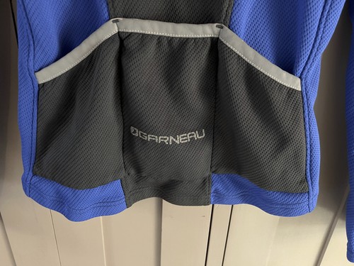 Louis Garneau Tirreno Pro ladies long sleeve cycle jersey | Blue/Grey | Small - Picture 4 of 6