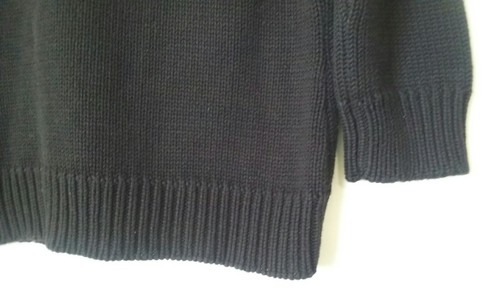 GIACCA MAGLIONE DONNA HAROLDS'S BUTTON UP NERO taglia M - Foto 8 di 8