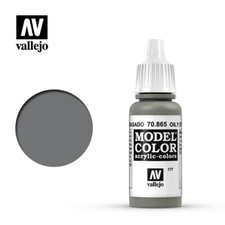 Vallejo Model Color 70865 Oily Steel Acrylic Paint