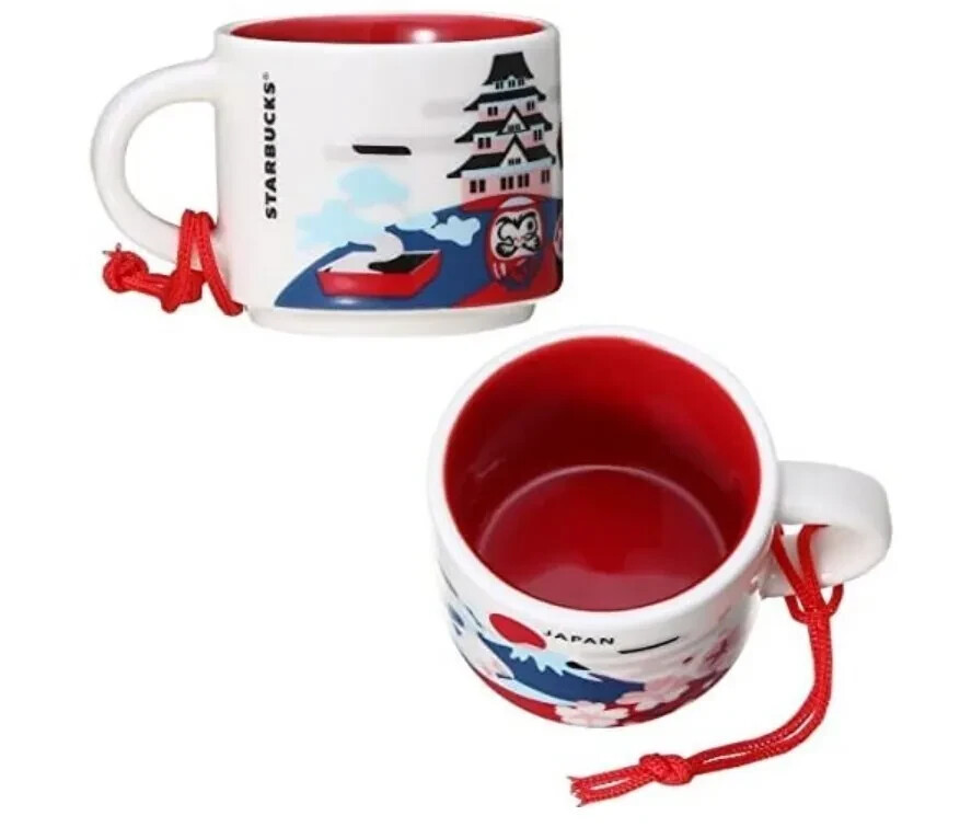 Starbucks Japan Mug Cup You Are Here Collection ORNAMENT 2oz