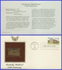 USA7 #2636 U/A GOLDEN REPLICA FDC   Kentucky Statehood