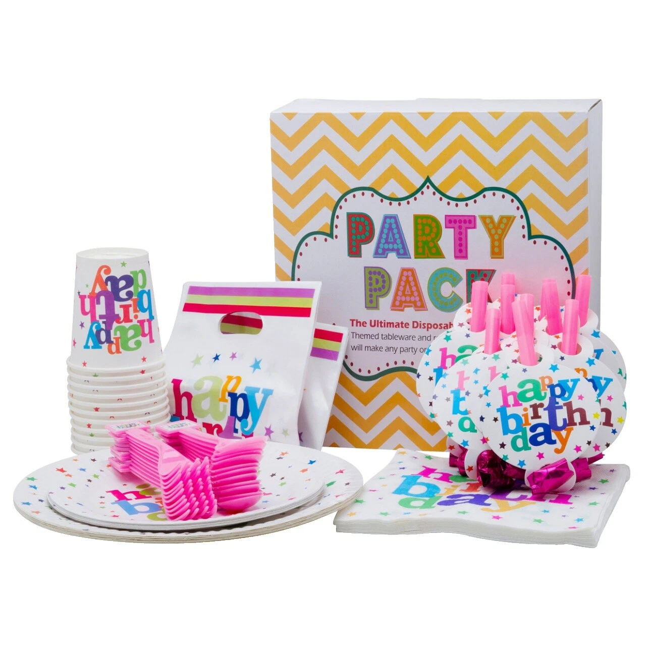 Paper Birthday Party Tableware & Serveware