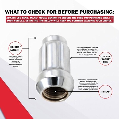 16 Spline Lug Nuts 2022-2025 Kawasaki Mule Pro-MX 700 EPS LE Camo